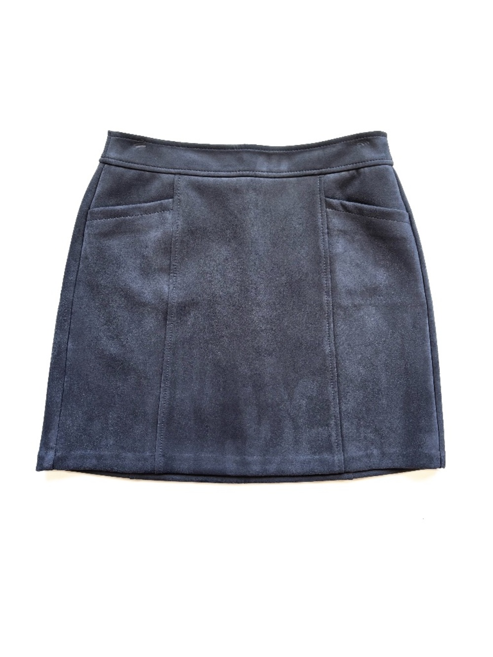 Faux-Suede Skirt